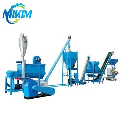 Wood Pellet Press Line
