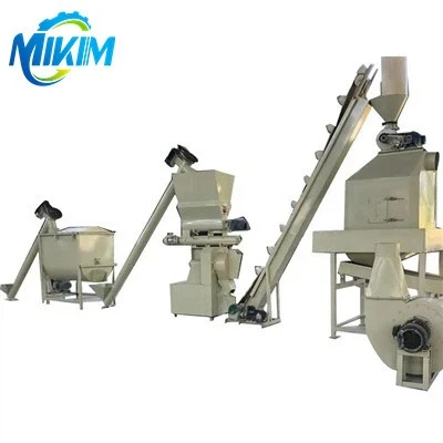 Wood Pellet Press Line